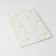 Folder for documents, 4 sets, white color