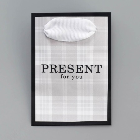 Gift laminated package, packaging, “gift”, 7 x 10 x 7 cm-7