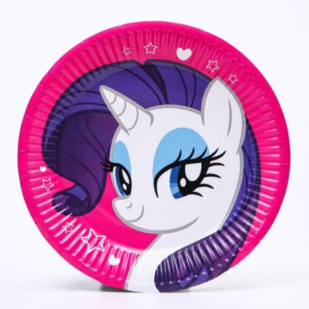 Paper plate "Happy Birthday!", 18 cm, My Little Pony-7