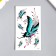 Tattoo on the body Color "Blobes Drawn" mix 10.5x6 cm