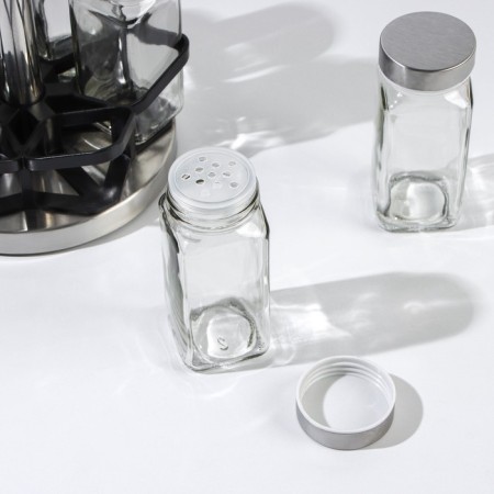 Set for glass spices on the stand "Classic", 6 pcs-3
