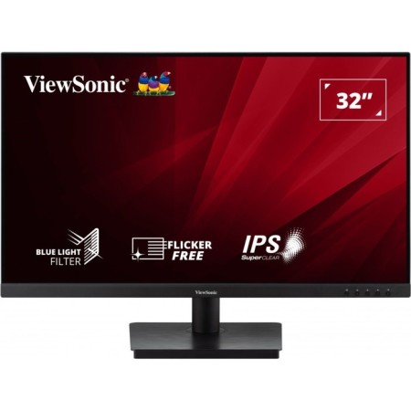 Монитор ViewSonic 31.5" VA3209-MH черный IPS LED 4ms 16:9 HDMI M/M матовая 250cd 178гр/178г 107990