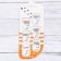 Magnetic bookmarks on the “cat deeds” substrate, 6 pcs.