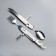 Tourist set 4V1: knife, fork, spoon, opener mix