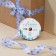 A satin ribbon "Snow Round dance", 2 cm × 5 m