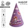 Paper cap “Happy Birthday”, animals, set 6 pcs in a set