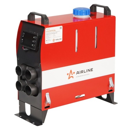Autonomous Autonomous portable heater 12V 5000W Metal diesel. Corps (narrow)