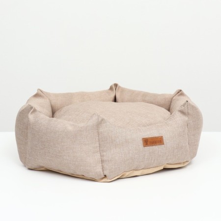 Hexagonal bed, 52 x 50 x 15 cm, matting,
