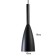 Bra "drop" E27 40W black 10x10x35-135cm