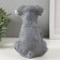 Figure "Mittel puppy" height 17 cm, width 11.5 cm, length 16.5 cm