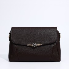 Magnet bag bag, long belt, brown color