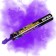 Color smoke purple, 0.8 inch, optical intensity, 60 seconds