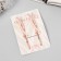 Invisibility for hair "Kalie" (set 2 pcs) arc, 6 cm, pink gold