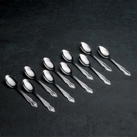 A teaspoon "Slav", h = 14.5 cm, thickness 1.2 mm, silver color-2