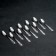 A teaspoon "Slav", h = 14.5 cm, thickness 1.2 mm, silver color