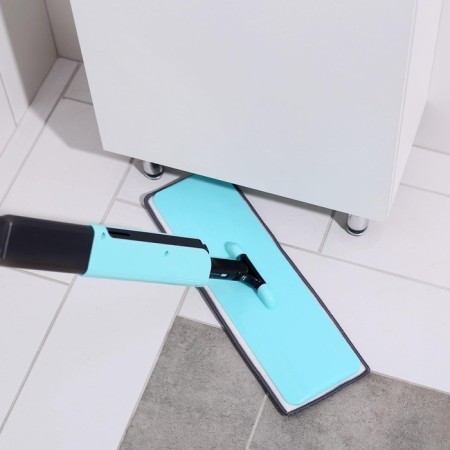 Paul wash with a spray and brush, a microfiber nozzle 41 × 14 cm, a steel show 120 cm, blue color-4