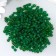 Glass glass 6/0 "matte translucent. Green moss" 30 g