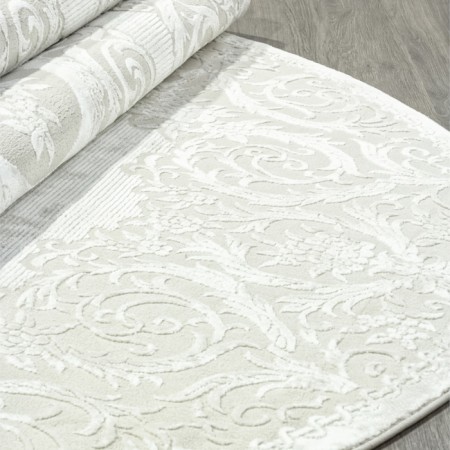 Oval carpet Valentis sirocco, size 80x150 cm, color BEIGE/White-2