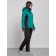 Ski costume female winter, size 44, dark green color
