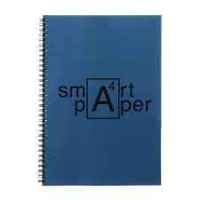 A4 notebook, 80 sheets in a cage on the crest Smart Paper. No 1, cover coated cardboard, matte lamination, toned offset 70 g/m2