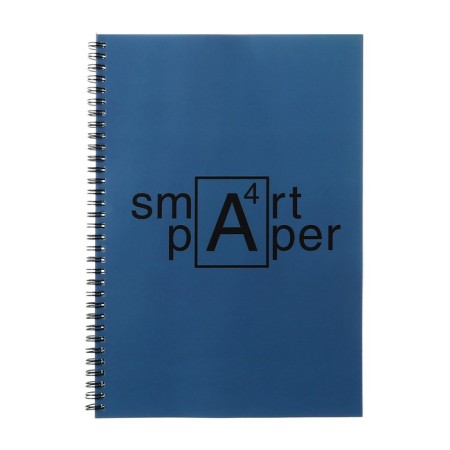 A4 notebook, 80 sheets in a cage on the crest Smart Paper. No 1, cover coated cardboard, matte lamination, toned offset 70 g/m2
