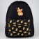 School Youth Corgi, 33x13x37 cm, lightning department, n/pocket, black