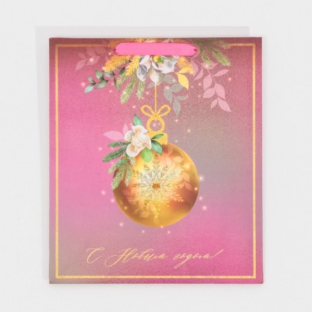 Packet laminated vertical "tenderness", m 26 x 30 x 9 cm, new year-6