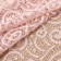 Lace elastic fabric, 190 mm × 2.7 ± 0.5 m, pink-beige color