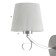 Bra 21021/1W NK Nickel 1x40W E14 23x14x27cm