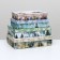 Set of boxes 4 in 1 "Winter miracles", 30 x 20 x 8 - 24 x 14 x 5 cm
