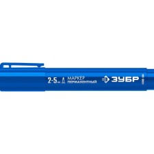 Building Zubble MP-300K 06323-7, permanent, wedge-shaped, 2-5 mm, blue