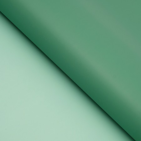 Matte film for flowers, double -sided Vesta, Green, 0.6 x 0.6 m