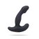 Prostate massager, point stimulator G, vibrovalla, silicone, black