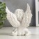 Polystone souvenir "Snowty Angel with Lavender" MIX 11x8x7 cm
