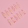 Pavers "Grace", 12 pcs, with adhesive plates, ballerina shape, beige/pink color