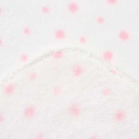 A blanket with a toy Kroshka I "Bunny" 75*90cm, col. pink-6