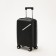 Small suitcase 20 ", lightning department, code castle, 4 wheels, black color
