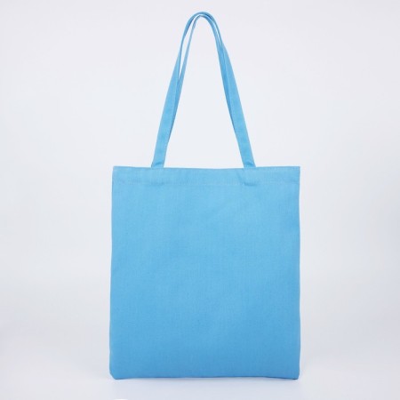 Bag Schoper "Dream Shy inspiration", 35 x 0.5 x 40 cm, embroidery, blue-7