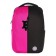 Youth backpack 42 x 28 x 14 cm, Grizzly, laptop department, black/pink