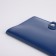 Passport cover on the button, the color is blue