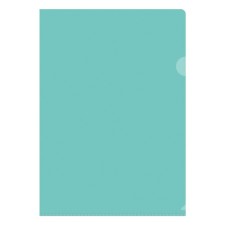 A4, 150 μm, calligrata, transparent, green folder