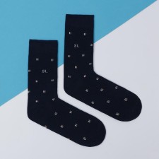Socks Pattern Blue p. 39-40 (24-26 cm)