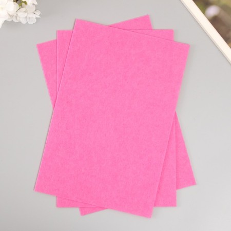 A set of hard felt "Astra" (3 pcs) Direct pink, 1 mm, 160 g, 20x30 cm-1
