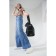 School bag, wallet, textura, artificial leather, black color
