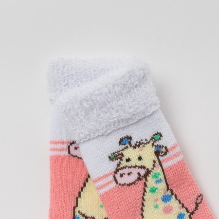 Nosk children's terry "giraffe", the color is light-first, size 7-8-1