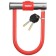 Dream Bike bicycle castle, U-shaped, 130x195 mm, red color