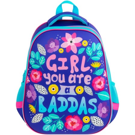 Frame backpack Artspace School Friend, 39 x 30 x 18 cm, for a girl, Beauty, purple-1