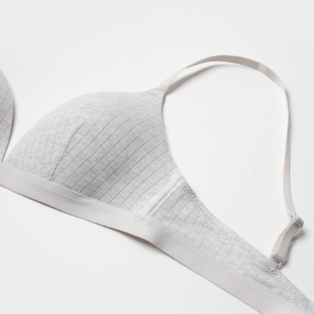 Women's bra, color gray melange, size 70V-4