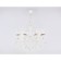 Suspended Ambrella Trade Classic TR4917, E14, white, gold