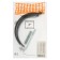 Plumbing plumbing Taen, 4 ", 107-115 mm, nut M8, Pilka plumbing M18*80 and dowel